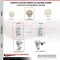 Service Caster 4 Inch Nylon Wheel Swivel 3/4 Inch Square Stem Caster Set with Brake SCC SCC-SQ20S414-NYS-TLB-34-4 - alternate 4